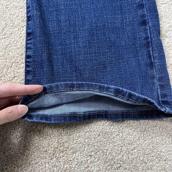 Levi's Classic Bootcut Jeans Women's Size 12 Blue denim‎ Stretch 34x28 - Picture 8 of 13